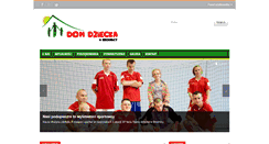 Desktop Screenshot of dom-dziecka.net